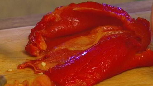 овощная лазанья с козьим сыром