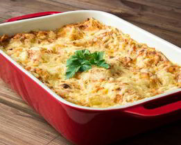 Овощная лазанья с маскарпоне