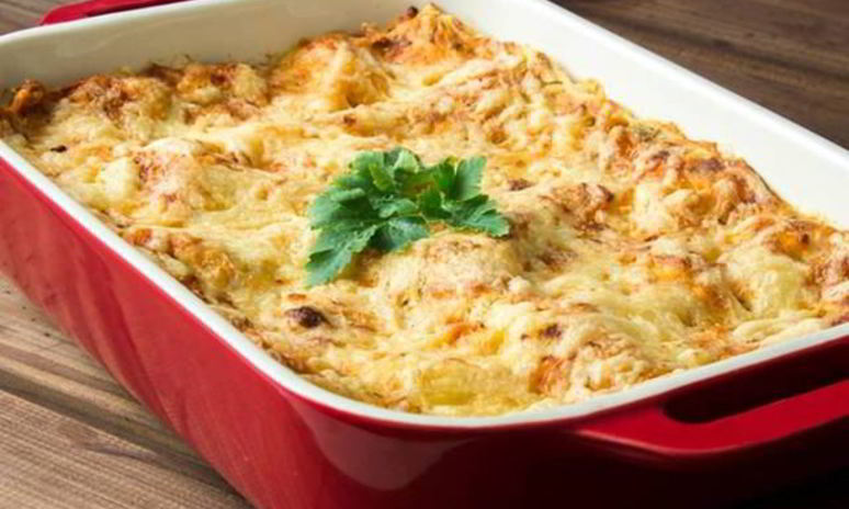 Рецепт овощной лазанья с маскарпоне