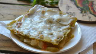 Овощная лазанья