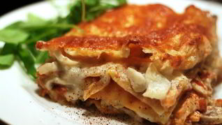 Рыбная лазанья