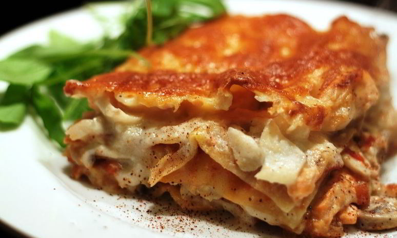 Рецепт рыбной лазанья