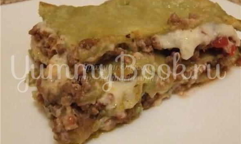 Рецепт сытной лазанья