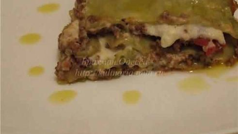 сытная лазанья