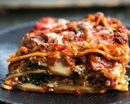 Вегетарианская лазанья с баклажанами