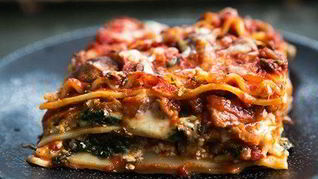 Вегетарианская лазанья с баклажанами