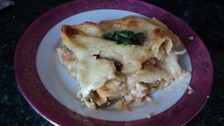 Вегетарианская лазанья