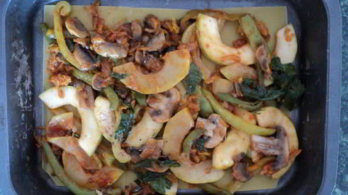 вегетарианская лазанья