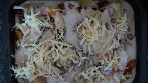 вегетарианская лазанья