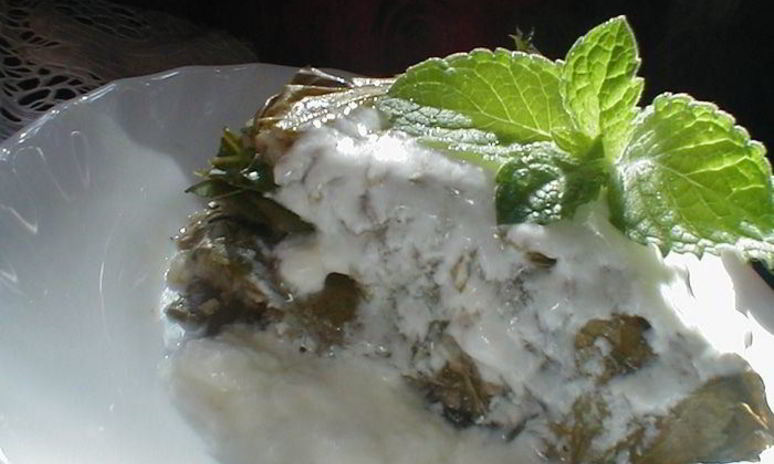 Рецепт виноградной лазанья