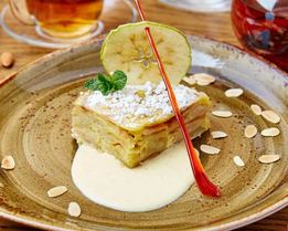 Яблочная лазанья