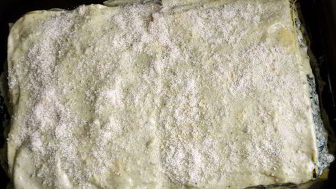 зеленая лазанья