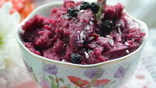 Черничная паста