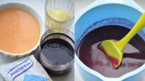 черничная паста