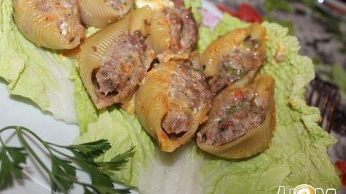 фаршированные ракушки
