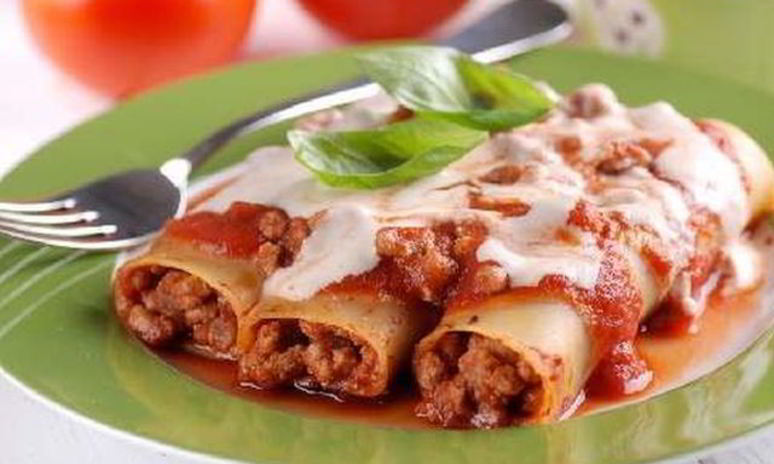 Рецепт каннеллонь болонез