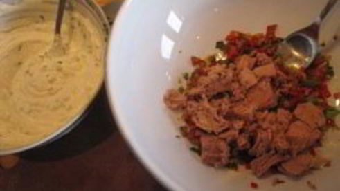 каннеллони с рыбой