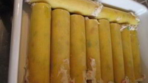 каннеллони с рыбой