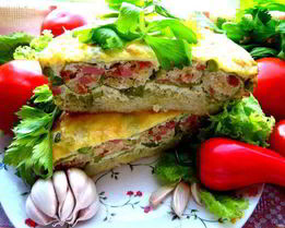 Каннелони из порея под сыром