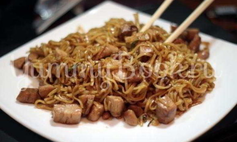 Рецепт китайской жаренной лапши