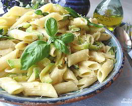 Макароны с кабачками