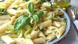 Макароны с кабачками