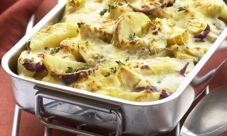 Рецепт макарон с картошкой