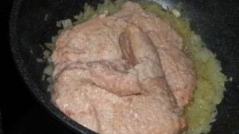 макароны с куриным фаршем