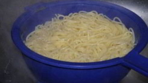 макароны с куриным фаршем