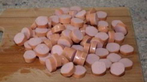 макароны с сосиской в духовке