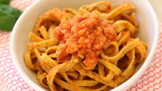 Паста Болоньезе вегетарианская