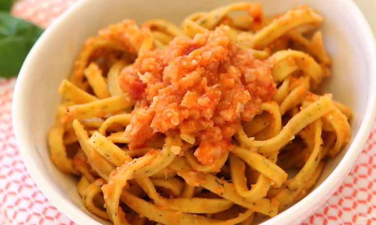 Рецепт пасты болоньезе вегетарианская
