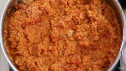 паста болоньезе вегетарианская