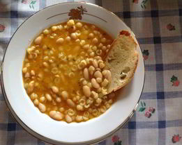 Паста с фасолью