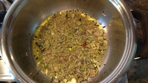 паста с фасолью