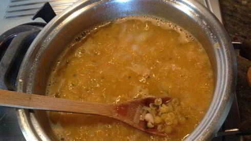 паста с фасолью