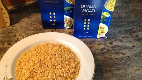 паста с фасолью