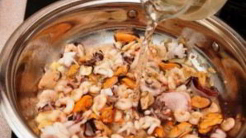 паста с морепродуктами