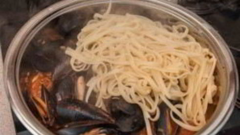 паста с морепродуктами