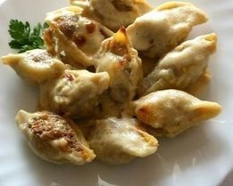 Ракушки фаршированные с рикоттой и твердым сыром