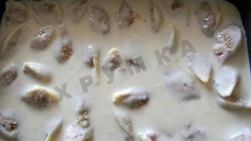 ракушки фаршированные с рикоттой и твердым сыром