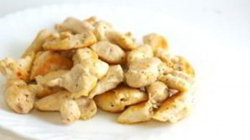 спагетти с курицей и помидорами