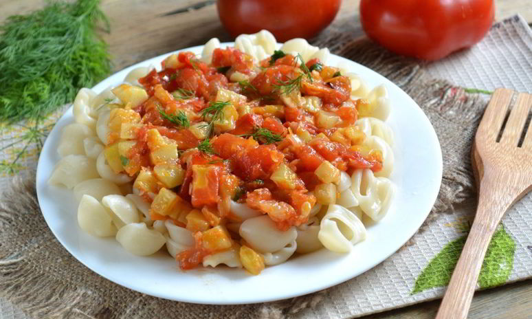 Рецепт вегетарианской пасты