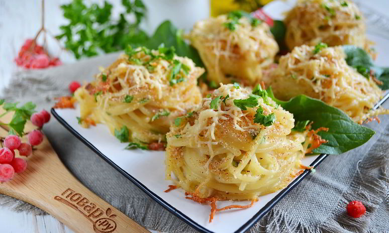 Рецепт запеченок из пасты