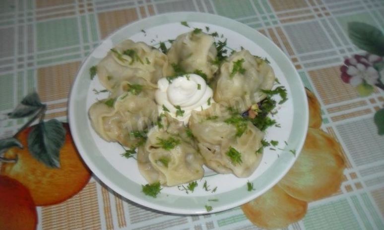 Рецепт мантов по-узбекски