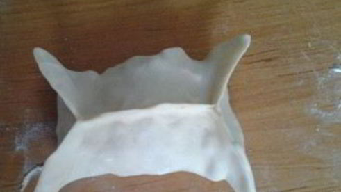 манты с тыквой и мясом