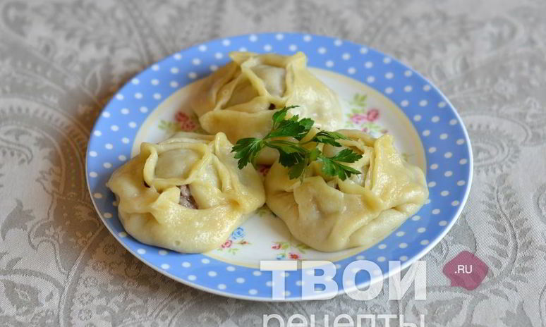 Рецепт мантов в мультиварке