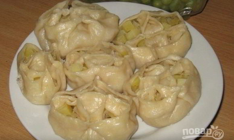 Рецепт вегетарианских мантов