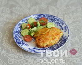 Мясо по-французски с грибами