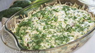 Мясо по-французски с картофелем